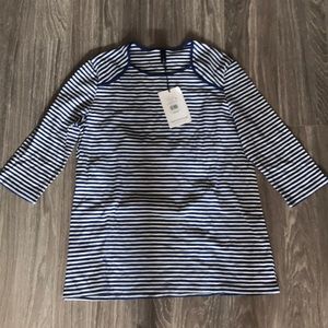 Whowhatwear striped tee